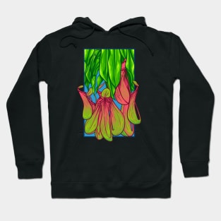 Vintage doodle illustration of Nepenthes Hoodie